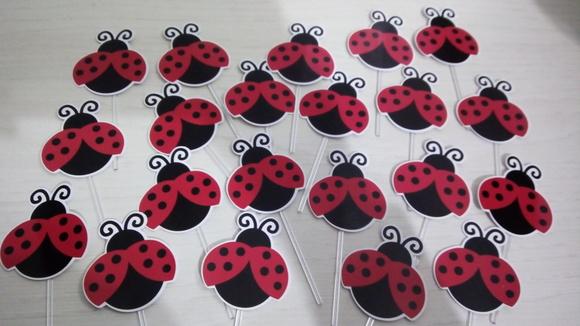 Topper Doces Joaninha