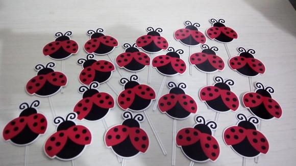 Topper Doces Joaninha