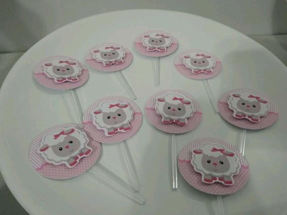Topper para Doces Ovelhinha