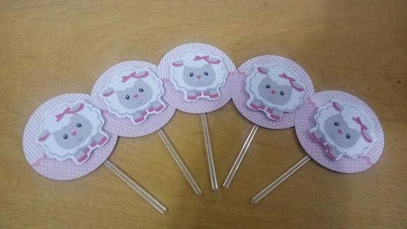 Topper para Doces Ovelhinha