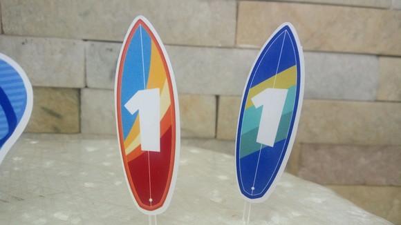 Topper para Doces Praia