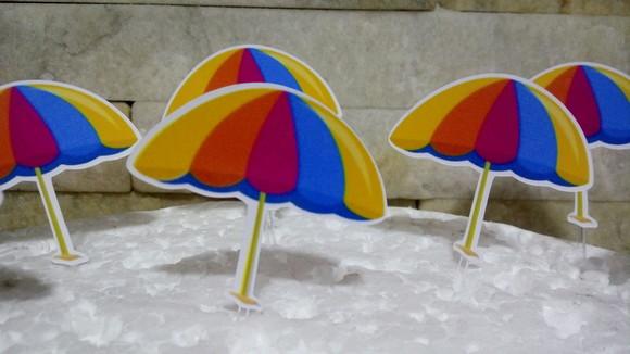 Topper para Doces Praia