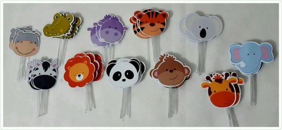 Topper para Doces Safari