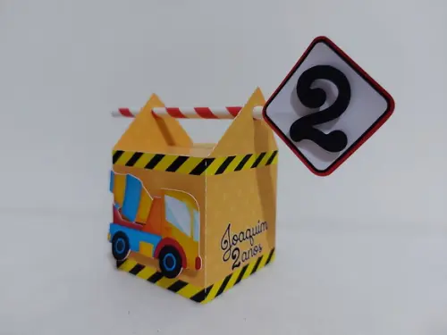 Caixa Canudo Meios de Transporte