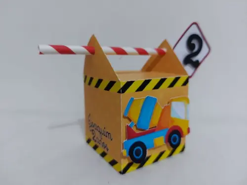 Caixa Canudo Meios de Transporte