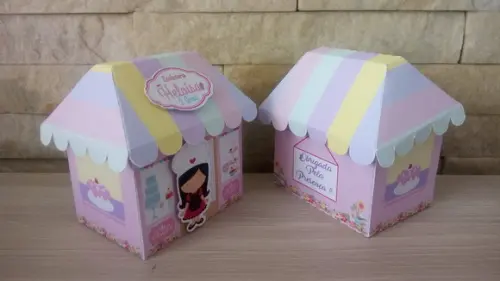 Caixa Casinha Confeitaria
