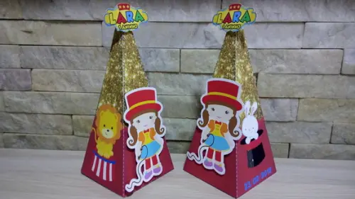 Caixa Cone Circo