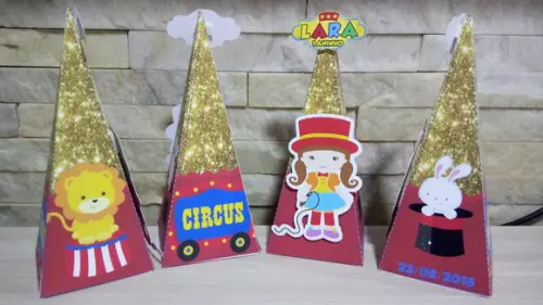Caixa Cone Circo