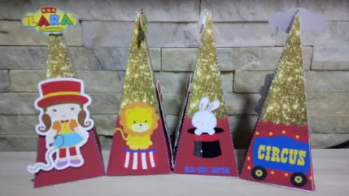 Caixa Cone Circo