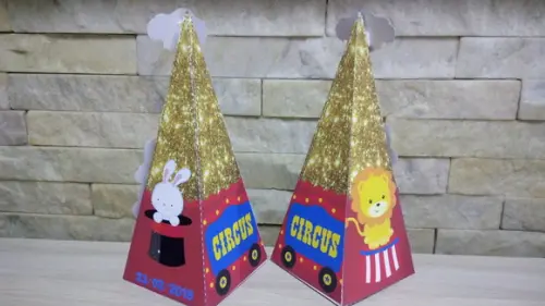 Caixa Cone Circo