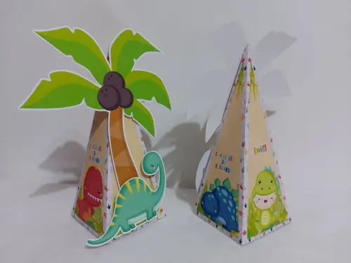 Caixa Cone Dino Baby