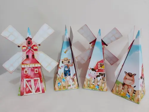 Caixa Cone Moinho Fazendinha