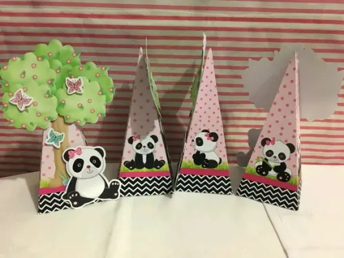 Caixa Cone Panda
