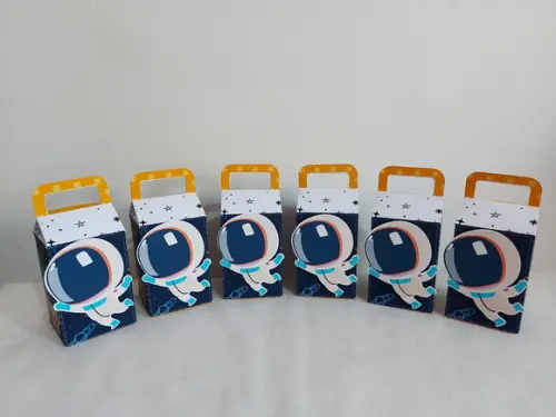 Caixa Milk com Alça Astronauta
