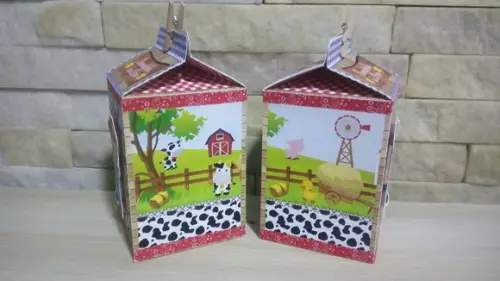 Caixa Milk Fazendinha