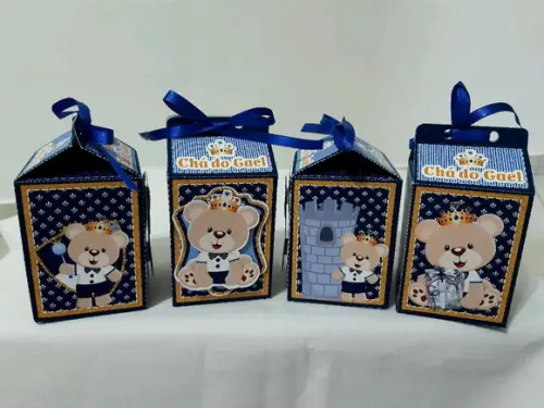 Caixa Milk Ursinho Realeza