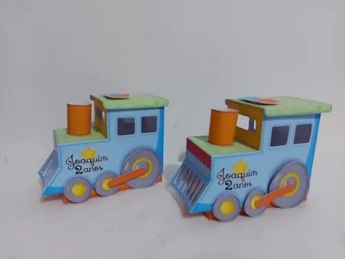Caixa Trenzinho - Brinquedos