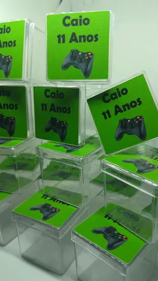 Caixinha Acrílica Vídeo Game