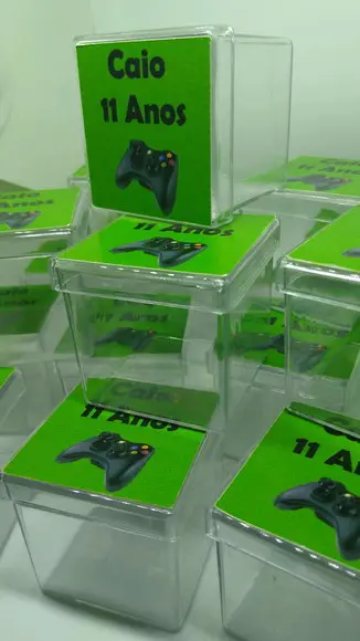 Caixinha Acrílica Vídeo Game