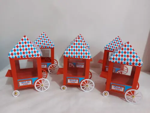 Carrinho de Pipoca Circo