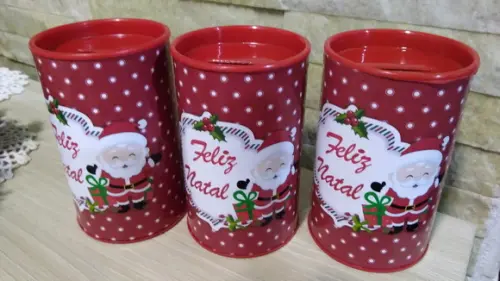 Cofrinho Personalizado - Natal
