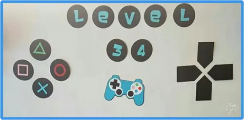 Decoração Vídeo Game