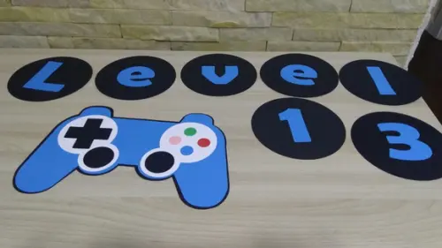 Decoração Vídeo Game