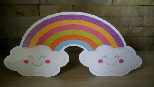 Display de Mesa - Arco Íris