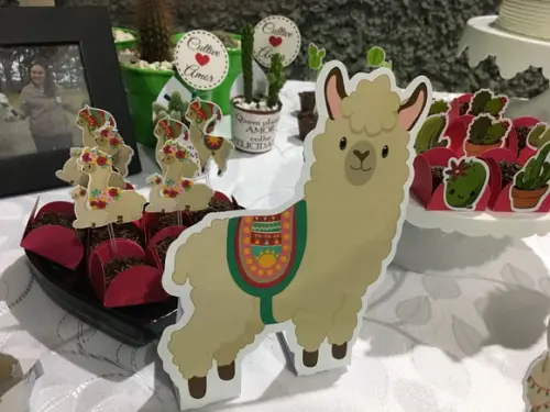 Display de Mesa Lhama