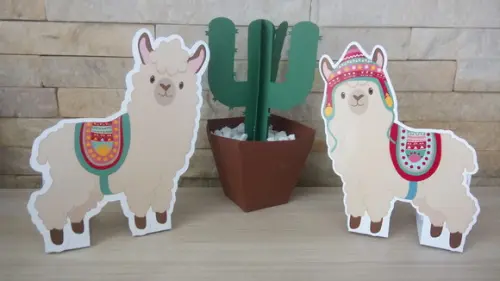 Display de Mesa Lhama