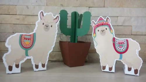 Display de Mesa Lhama