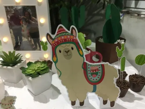 Display de Mesa Lhama