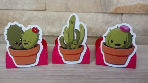 Forminhas para Doces Cactos
