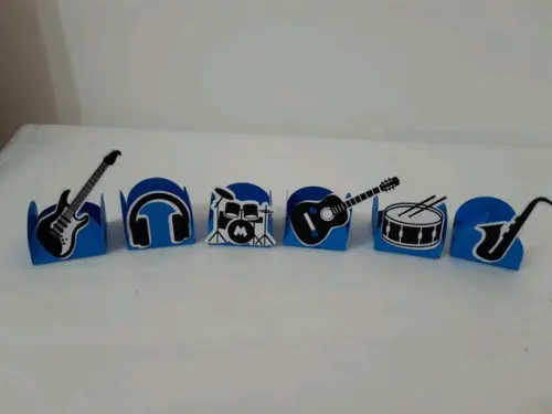 Forminhas para Doces Instrumentos Musicais