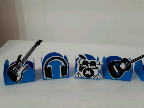 Forminhas para Doces Instrumentos Musicais