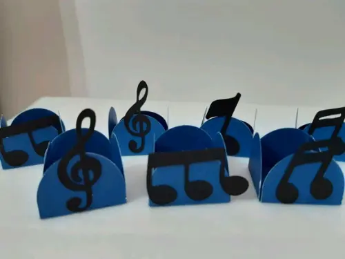Forminhas para Doces Notas Musicais