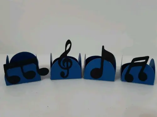 Forminhas para Doces Notas Musicais