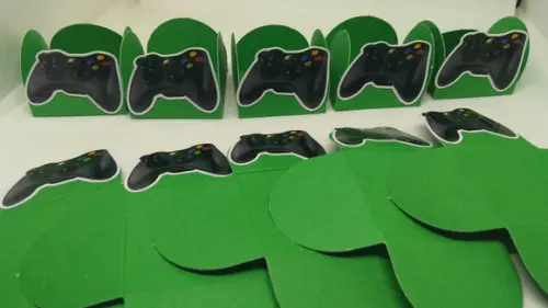 Forminhas para doces vídeo game