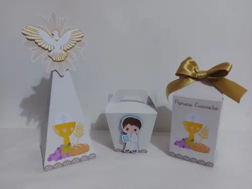 Kit 15 Caixas Primeira Eucaristia