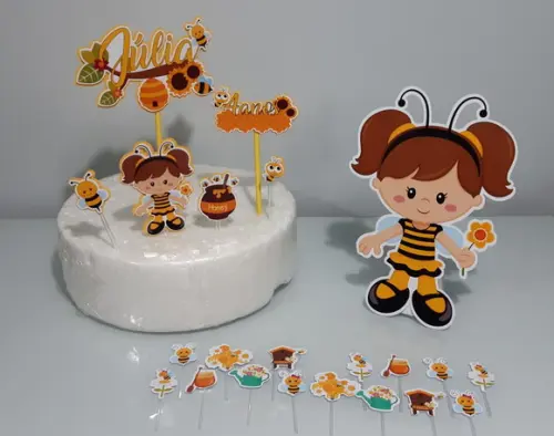 Kit É Só Um Bolinho Abelhinha