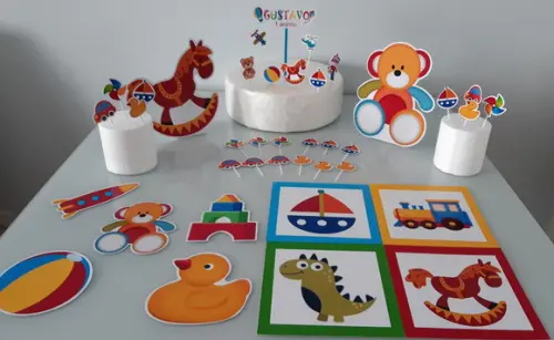 Kit É Só Um Bolinho Brinquedos