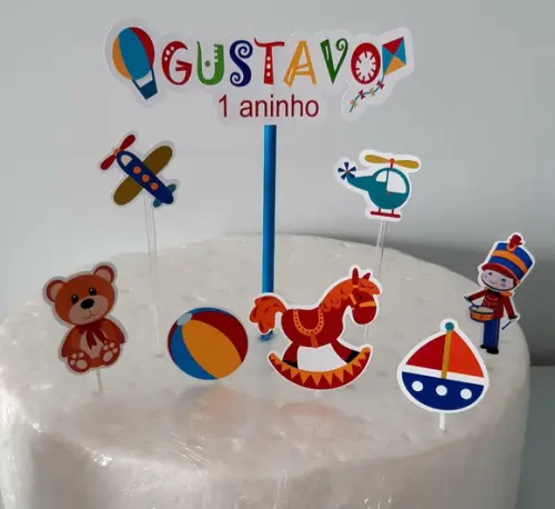 Kit É Só Um Bolinho Brinquedos