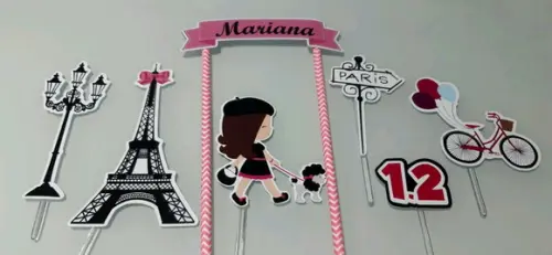 Kit É Só Um Bolinho Paris