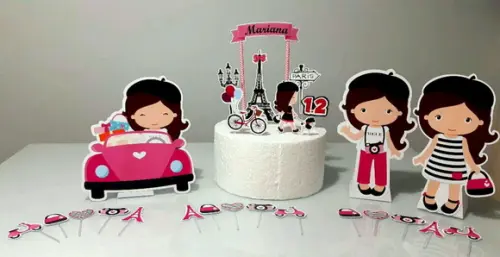 Kit É Só Um Bolinho Paris