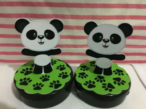 Latinha 3d Panda