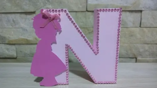 Letras 3d Chá Revelação