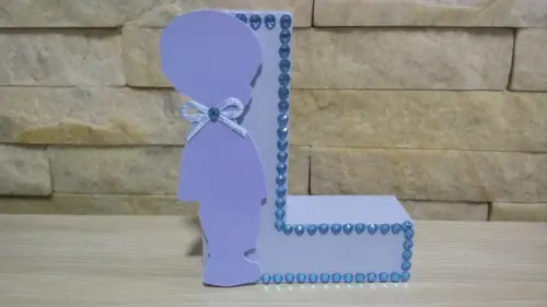 Letras 3d Chá Revelação
