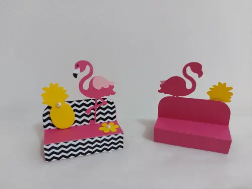 Porta Bis Duplo - Flamingo