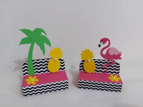 Porta Bis Duplo - Flamingo