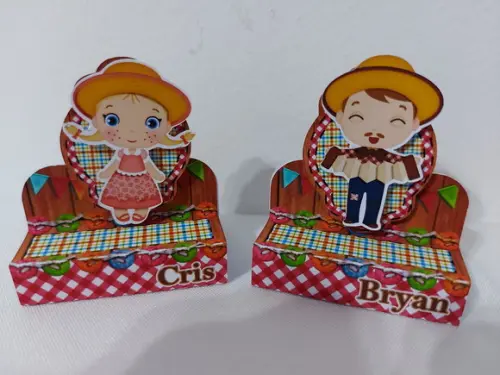 Porta Bis Duplo Arraiá